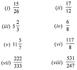 ML Aggarwal Class 6 Solutions for ICSE Maths Chapter 6 Fractions Ex 6.3 1