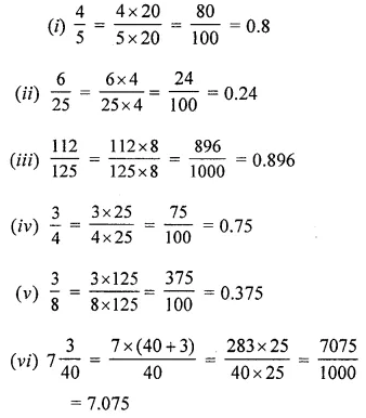 ML Aggarwal Class 6 Solutions for ICSE Maths Chapter 7 Decimals Ex 7.2 7