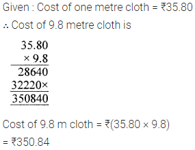 ML Aggarwal Class 6 Solutions for ICSE Maths Chapter 7 Decimals Ex 7.5 16