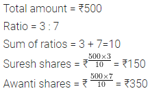 ML Aggarwal Class 6 Solutions for ICSE Maths Chapter 8 Ratio and Proportion Check Your Progress 6