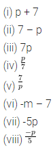 ML Aggarwal Class 6 Solutions for ICSE Maths Chapter 9 Algebra Ex 9.3 5