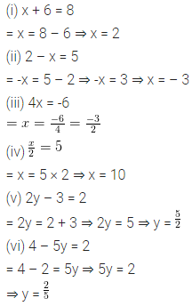 ML Aggarwal Class 6 Solutions for ICSE Maths Chapter 9 Algebra Ex 9.5 3
