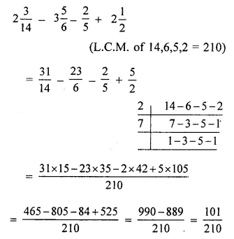 ML Aggarwal Class 6 Solutions for ICSE Maths Model Question Paper 2 6