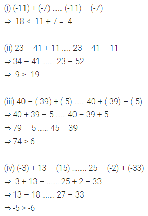 ML Aggarwal Class 7 Solutions for ICSE Maths Chapter 1 Integers Ex 1.1 16
