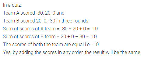 ML Aggarwal Class 7 Solutions for ICSE Maths Chapter 1 Integers Ex 1.2 4