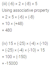 ML Aggarwal Class 7 Solutions for ICSE Maths Chapter 1 Integers Ex 1.3 4