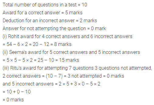 ML Aggarwal Class 7 Solutions for ICSE Maths Chapter 1 Integers Ex 1.3 9