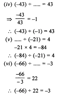 ML Aggarwal Class 7 Solutions for ICSE Maths Chapter 1 Integers Ex 1.4 7