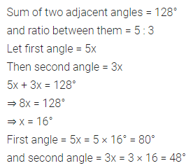ML Aggarwal Class 7 Solutions for ICSE Maths Chapter 10 Lines and Angles Ex 10.1 12