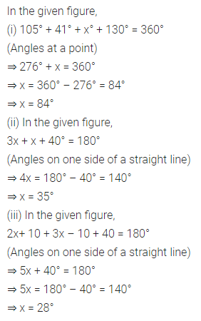 ML Aggarwal Class 7 Solutions for ICSE Maths Chapter 10 Lines and Angles Ex 10.1 14