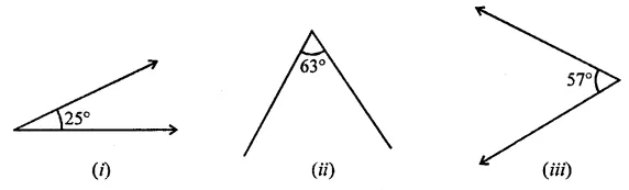 ML Aggarwal Class 7 Solutions for ICSE Maths Chapter 10 Lines and Angles Ex 10.1 2