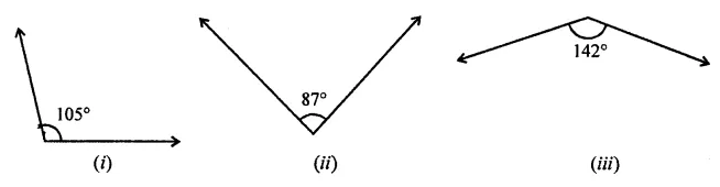 ML Aggarwal Class 7 Solutions for ICSE Maths Chapter 10 Lines and Angles Ex 10.1 4