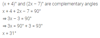 ML Aggarwal Class 7 Solutions for ICSE Maths Chapter 10 Lines and Angles Ex 10.1 8