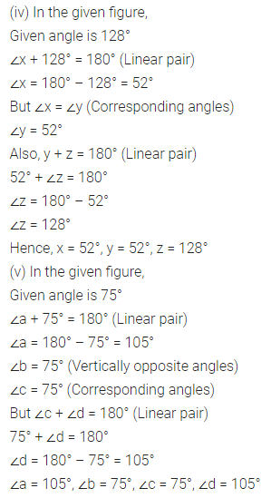 ML Aggarwal Class 7 Solutions for ICSE Maths Chapter 10 Lines and Angles Ex 10.2 12