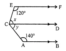 ML Aggarwal Class 7 Solutions for ICSE Maths Chapter 10 Lines and Angles Ex 10.2 14