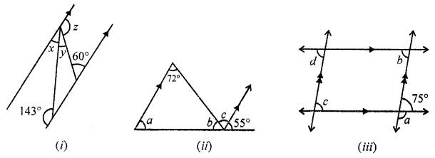 ML Aggarwal Class 7 Solutions for ICSE Maths Chapter 10 Lines and Angles Ex 10.2 18