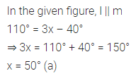 ML Aggarwal Class 7 Solutions for ICSE Maths Chapter 10 Lines and Angles Objective Type Questions 15