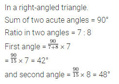 ML Aggarwal Class 7 Solutions for ICSE Maths Chapter 11 Triangles and its Properties Check Your Progress 10