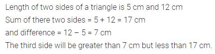 ML Aggarwal Class 7 Solutions for ICSE Maths Chapter 11 Triangles and its Properties Check Your Progress 14