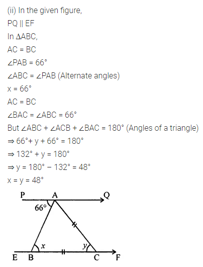 ML Aggarwal Class 7 Solutions for ICSE Maths Chapter 11 Triangles and its Properties Check Your Progress 8