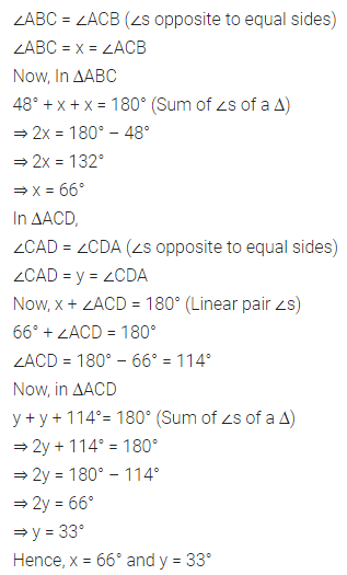 ML Aggarwal Class 7 Solutions for ICSE Maths Chapter 11 Triangles and its Properties Ex 11.3 11