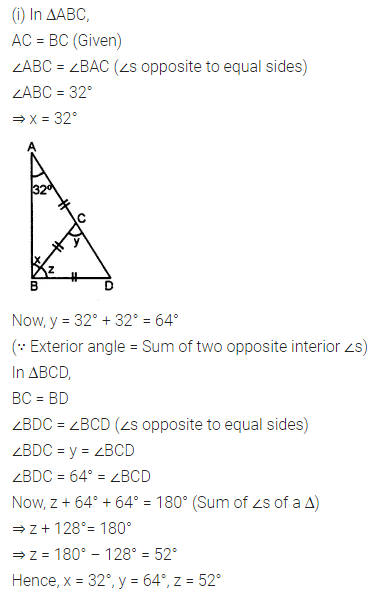 ML Aggarwal Class 7 Solutions for ICSE Maths Chapter 11 Triangles and its Properties Ex 11.3 13