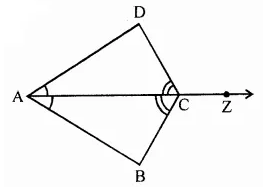 ML Aggarwal Class 7 Solutions for ICSE Maths Chapter 12 Congruence of Triangles Ex 12.2 11