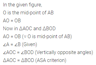 ML Aggarwal Class 7 Solutions for ICSE Maths Chapter 12 Congruence of Triangles Ex 12.2 21