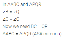 ML Aggarwal Class 7 Solutions for ICSE Maths Chapter 12 Congruence of Triangles Ex 12.2 5
