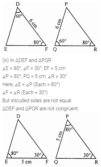 ML Aggarwal Class 7 Solutions for ICSE Maths Chapter 12 Congruence of Triangles Ex 12.2 8