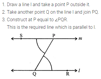 ML Aggarwal Class 7 Solutions for ICSE Maths Chapter 13 Practical Geometry Ex 13 1