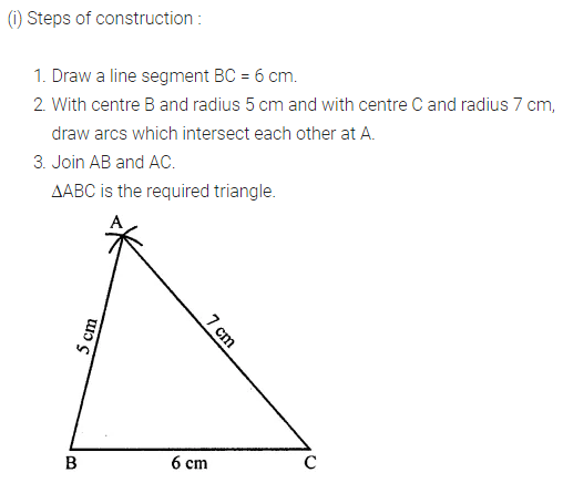 ML Aggarwal Class 7 Solutions for ICSE Maths Chapter 13 Practical Geometry Ex 13 4