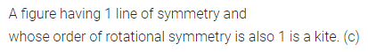 ML Aggarwal Class 7 Solutions for ICSE Maths Chapter 14 Symmetry Objective Type Questions 10