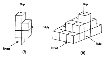 ML Aggarwal Class 7 Solutions for ICSE Maths Chapter 15 Visualising Solid Shapes Check Your Progress 6