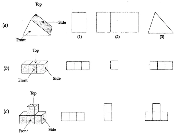 ML Aggarwal Class 7 Solutions for ICSE Maths Chapter 15 Visualising Solid Shapes Ex 15.3 4