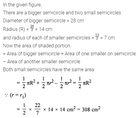 ML Aggarwal Class 7 Solutions for ICSE Maths Chapter 16 Perimeter and Area Check Your Progress 18