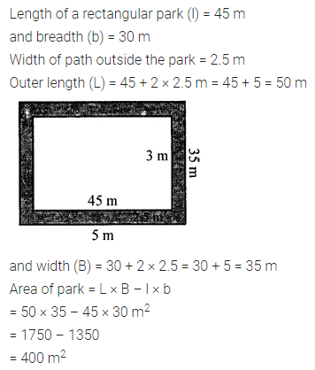 ML Aggarwal Class 7 Solutions for ICSE Maths Chapter 16 Perimeter and Area Ex 16.1 10