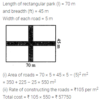ML Aggarwal Class 7 Solutions for ICSE Maths Chapter 16 Perimeter and Area Ex 16.1 13