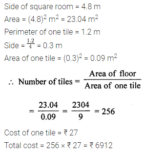 ML Aggarwal Class 7 Solutions for ICSE Maths Chapter 16 Perimeter and Area Ex 16.1 16