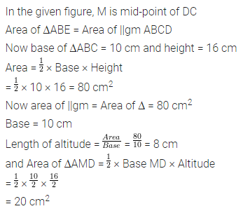 ML Aggarwal Class 7 Solutions for ICSE Maths Chapter 16 Perimeter and Area Ex 16.2 17