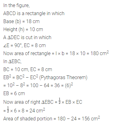 ML Aggarwal Class 7 Solutions for ICSE Maths Chapter 16 Perimeter and Area Ex 16.2 19