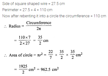 ML Aggarwal Class 7 Solutions for ICSE Maths Chapter 16 Perimeter and Area Ex 16.3 13