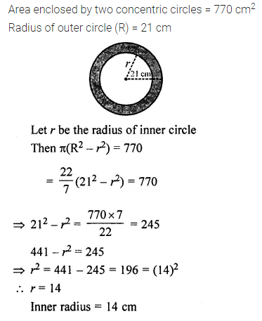 ML Aggarwal Class 7 Solutions for ICSE Maths Chapter 16 Perimeter and Area Ex 16.3 18