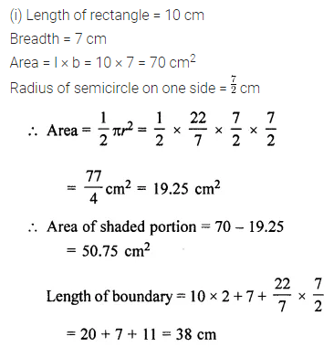 ML Aggarwal Class 7 Solutions for ICSE Maths Chapter 16 Perimeter and Area Ex 16.3 23