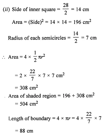 ML Aggarwal Class 7 Solutions for ICSE Maths Chapter 16 Perimeter and Area Ex 16.3 24