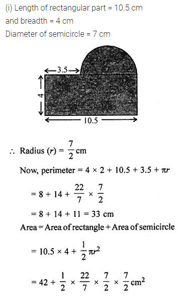 ML Aggarwal Class 7 Solutions for ICSE Maths Chapter 16 Perimeter and Area Ex 16.3 26