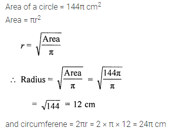 ML Aggarwal Class 7 Solutions for ICSE Maths Chapter 16 Perimeter and Area Ex 16.3 9