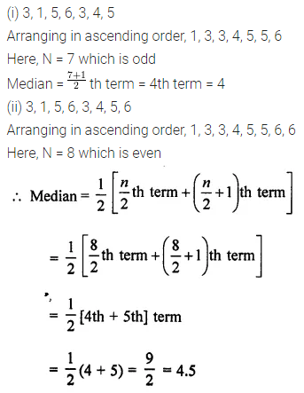 ML Aggarwal Class 7 Solutions for ICSE Maths Chapter 17 Data Handling Ex 17.3 1