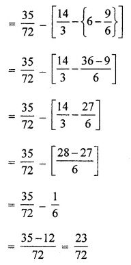 ML Aggarwal Class 7 Solutions for ICSE Maths Chapter 2 Fractions and Decimals Check Your Progress 20