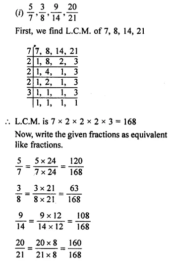 ML Aggarwal Class 7 Solutions for ICSE Maths Chapter 2 Fractions and Decimals Ex 2.1 19